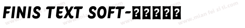 Finis Text Soft字体转换
